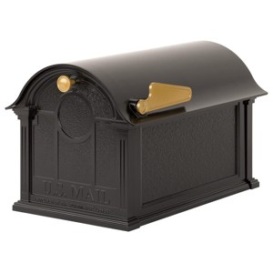 Balmoral cast aluminum mailbox