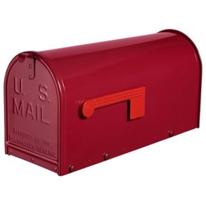 Janzer steel mailbox