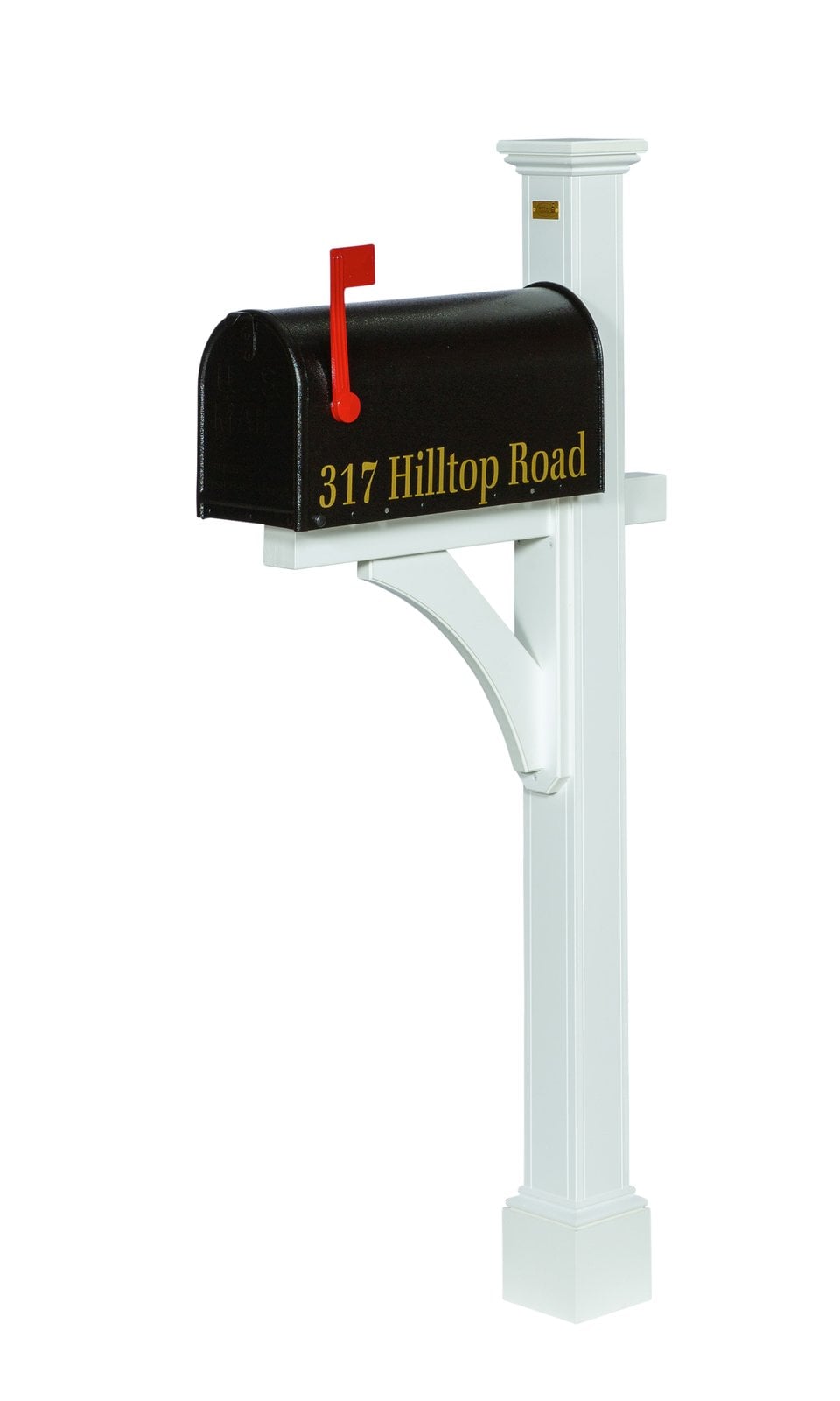 Cheyenne mailbox post