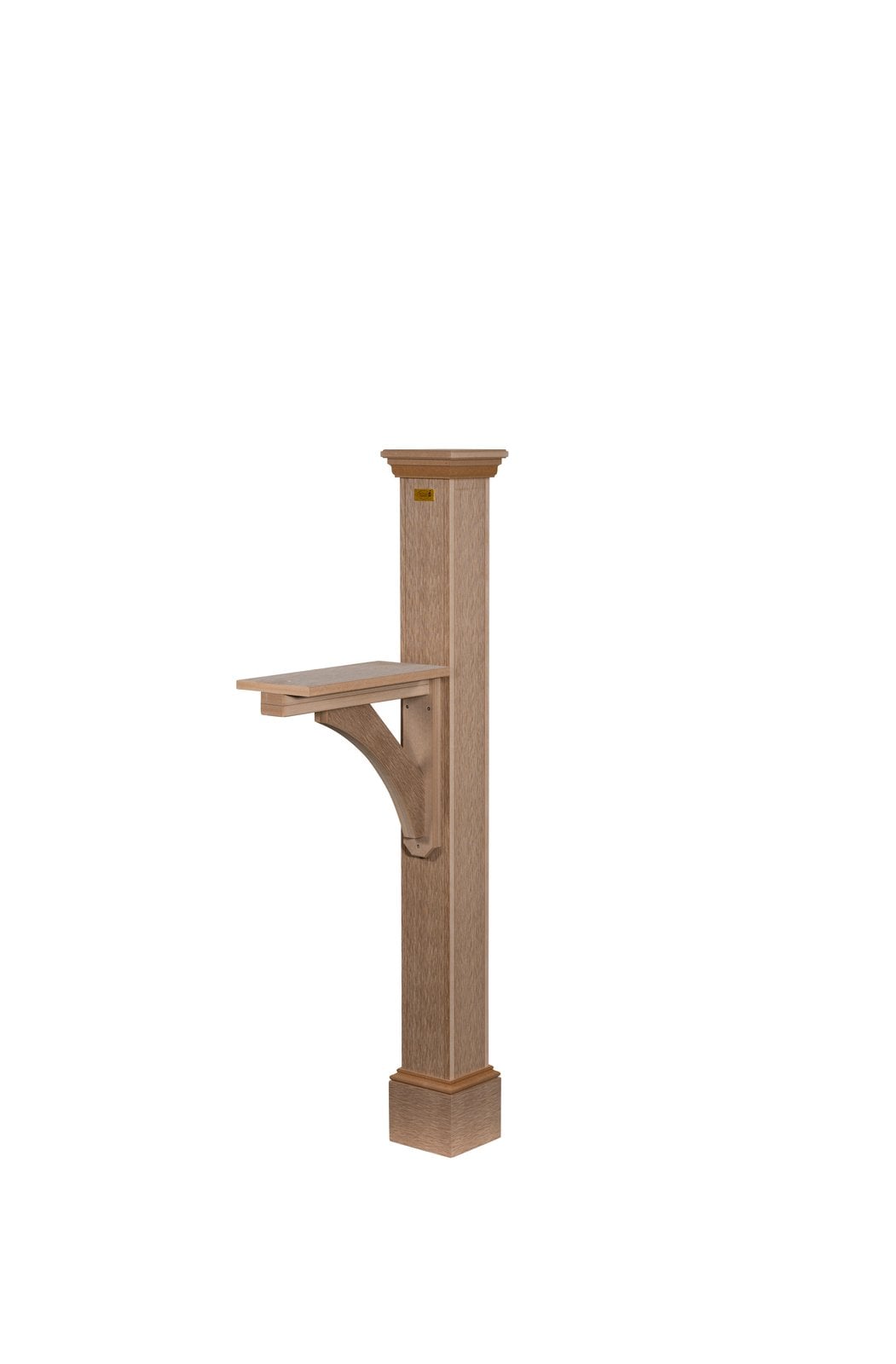 Hartford post in Cedar-PVC