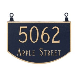 Prestige Arch personalized address sign