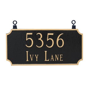 Princeton personalized address sign