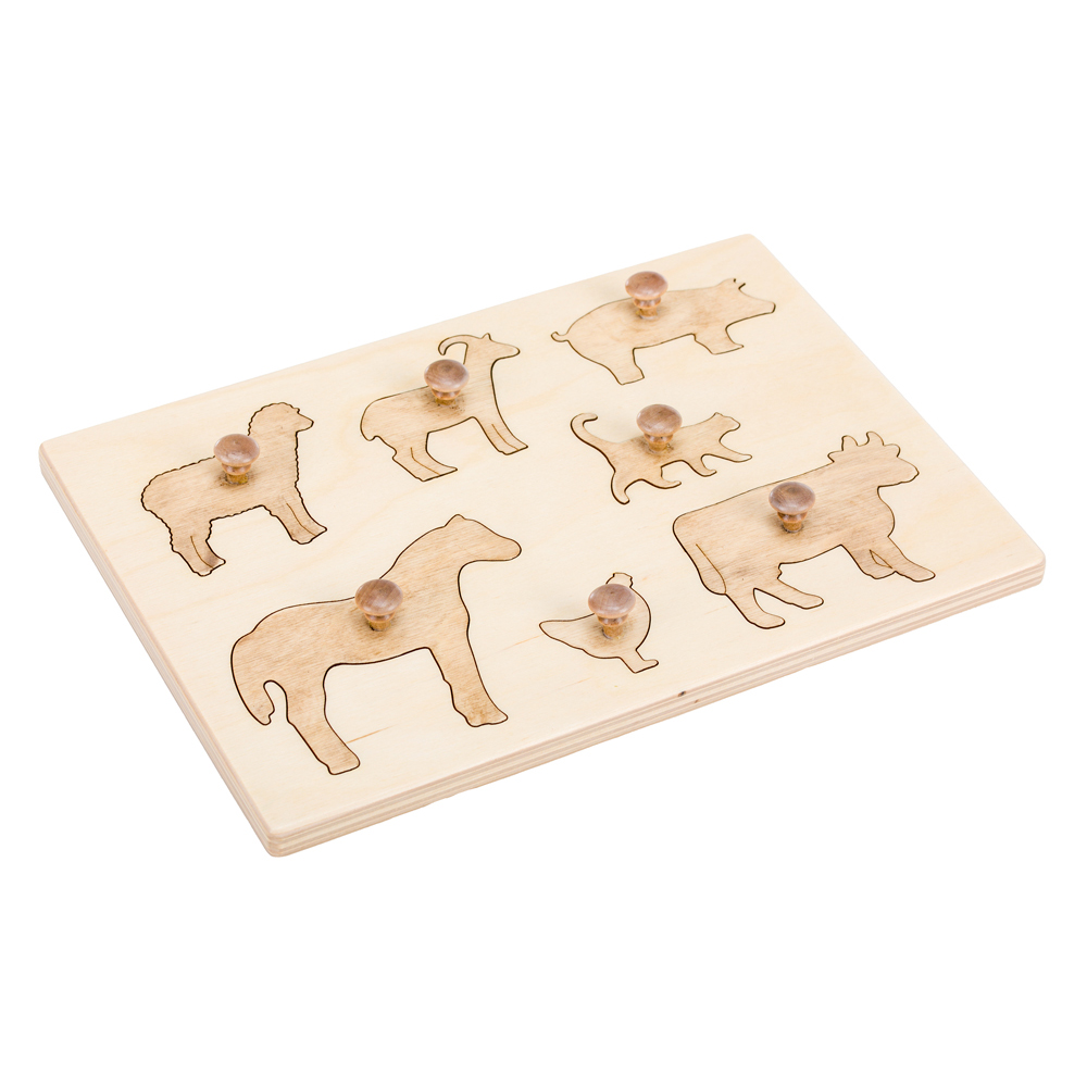 Farm Animal Puzzle Board