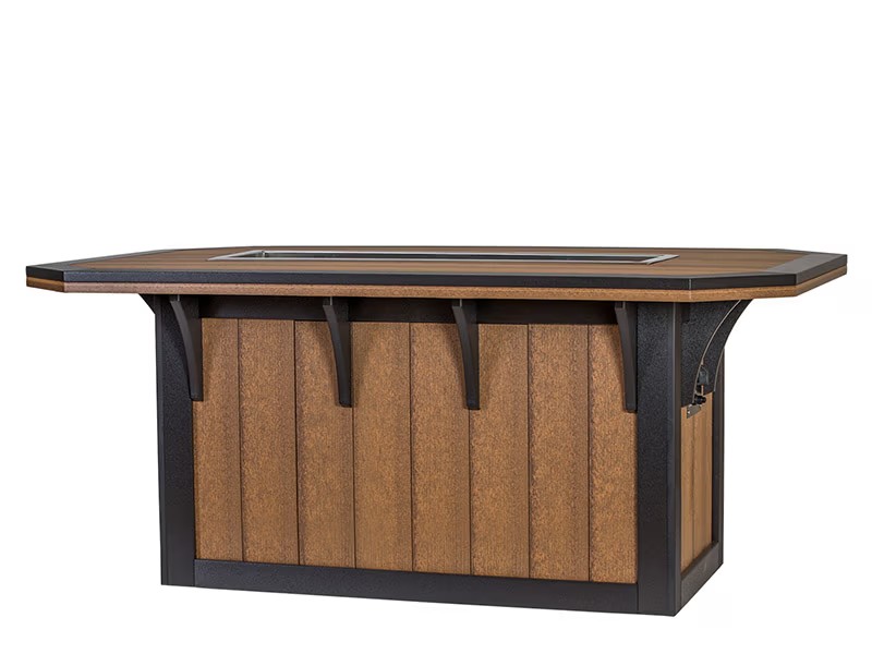 Amish Poly SummerSide 46" x 72" Patio Ice Table