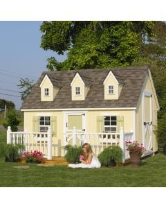 Little Cottage Co. 10x8 ft. Cape Cod Playhouse Kit