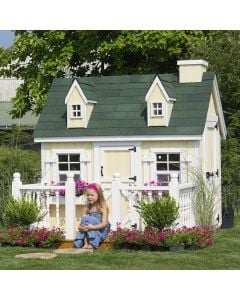 Little Cottage Co. 6x4 ft. Cape Cod Playhouse Kit