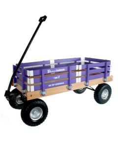 Amish Made Purple Berlin Loadmaster Flyer Wagon