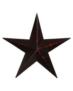 Amish Painted Black Barn Star