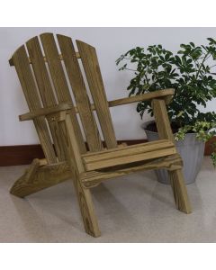 Amish Folding Wood Adirondack Chair