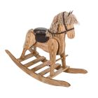 Amish Made Deluxe Wooden Rocking Horse - Large