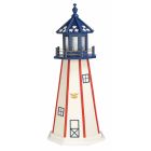 Amish Hybrid Patriotic Stars and Stripes Lighthouse
