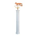 Amish Made Concord Vinyl Weathervane Post
