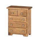 Amish Made Doll Chest of Drawers Harvest