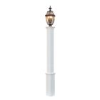 Amish Made Frankfort Vinyl Lamp Post