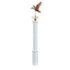 Amish Made Frankfort Vinyl Weathervane Post
