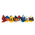 Amish Poly Bird-Shaped Hanging Bird Feeders - all 8 styles