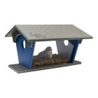 Bluebird Feeder - Gray & Cherry wood