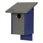 Classic Bluebird Bird House - Blue & Gray
