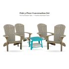 Amish Poly Fish 5-Piece Conversation Set