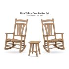 Amish Poly High Tide 3-Piece Porch Rocker Set