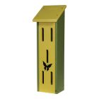 Amish Made Large Butterly House - Lemon Yellow & Lime Green