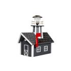 Amish Poly Lighthouse Mailbox with Solar Light