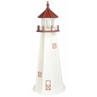 Amish Poly Marblehead Lighthouse - White and Red