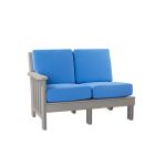 Amish Poly Mission Sectional Left Arm Love Seat