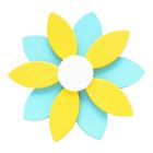 Amish Poly Small Double Flower - 11 Inch