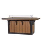 Amish Poly SummerSide 46" x 72" Patio Fire Table