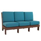 Amish Poly Van Buren Sectional Armless Sofa