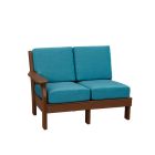 Amish Poly Van Buren Sectional Left Arm Love Seat