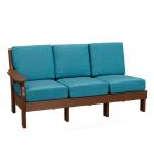 Amish Poly Van Buren Sectional Left Arm Sofa