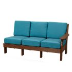 Amish Poly Van Buren Sectional Right Arm Sofa