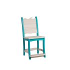 Amish Poly Wave Patio Counter Chair