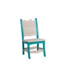Amish Poly Wave Patio Dining Chair