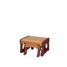 Amish SeaAira Poly Gliding Ottoman