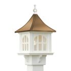 Cupola Post Lantern with Copper Roof