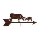 Cow & Calf Windcup Weathervane