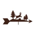 Jumping Deer Windcup Weathervane