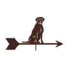 Sitting Lab Windcup Weathervane