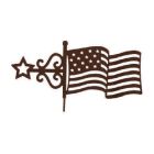 American Flag Windcup Weathervane