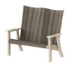 Amish Skyward Poly Adirondack Bench