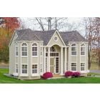 Grand Portico Mansion Playhouse Winter Time