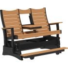Amish Poly 5' Contour Balcony Glider