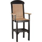 Amish Poly Classic Arm Chair - Bar Height