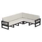 Amish Poly Lanai Deep Seating Sectional (Sofa/Loveseat/Corner Unit)