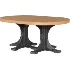 Oval Polywood Patio Table - Green