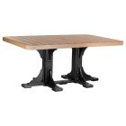 Amish Poly 4' x 6' Rectangular Table - Counter Height