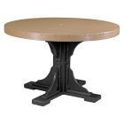 Round Polywood Patio Table in Cherrywood